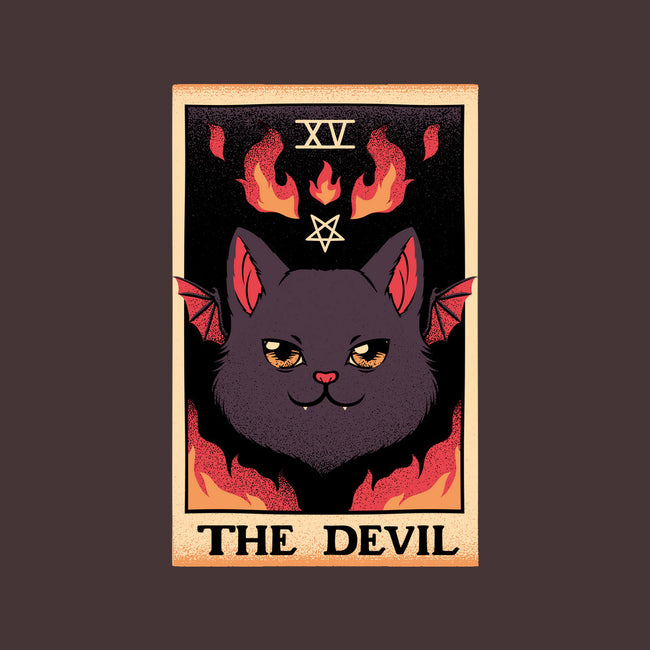 The Devil Cat Tarot Card-none glossy sticker-tobefonseca