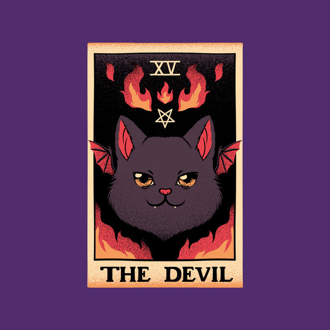 The Devil Cat Tarot Card-none glossy sticker-tobefonseca