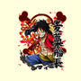 Monkey D Luffy-none polyester shower curtain-Duardoart
