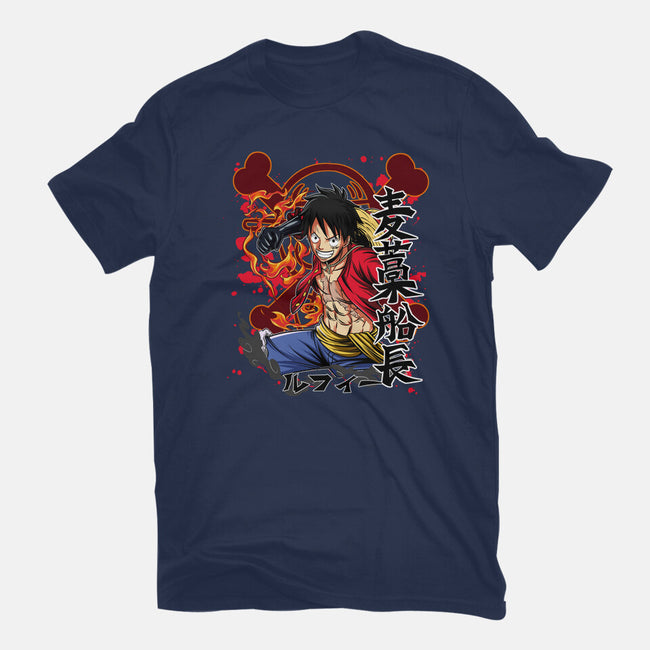 Monkey D Luffy-mens premium tee-Duardoart