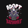 Adopt A Baphomet-none removable cover w insert throw pillow-Nemons