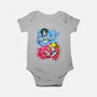Moon And Mercury-baby basic onesie-nickzzarto