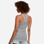 Moon And Mercury-womens racerback tank-nickzzarto