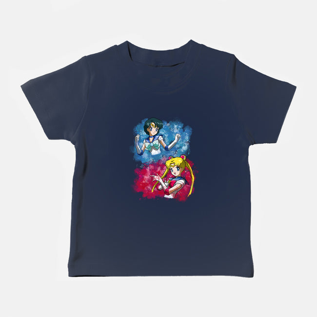 Moon And Mercury-baby basic tee-nickzzarto