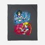 Moon And Mercury-none fleece blanket-nickzzarto
