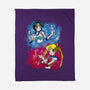 Moon And Mercury-none fleece blanket-nickzzarto