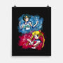 Moon And Mercury-none matte poster-nickzzarto