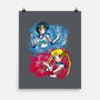 Moon And Mercury-none matte poster-nickzzarto