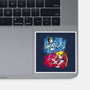 Moon And Mercury-none glossy sticker-nickzzarto