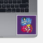 Moon And Mercury-none glossy sticker-nickzzarto