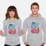 Moon And Mercury-unisex pullover sweatshirt-nickzzarto