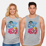 Moon And Mercury-unisex basic tank-nickzzarto