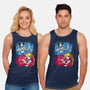 Moon And Mercury-unisex basic tank-nickzzarto
