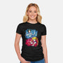 Moon And Mercury-womens fitted tee-nickzzarto