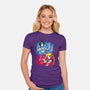 Moon And Mercury-womens fitted tee-nickzzarto