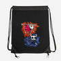 Friend Or Enemy-none drawstring bag-nickzzarto