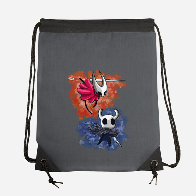 Friend Or Enemy-none drawstring bag-nickzzarto