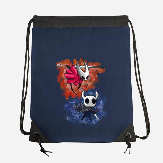 Friend Or Enemy-none drawstring bag-nickzzarto