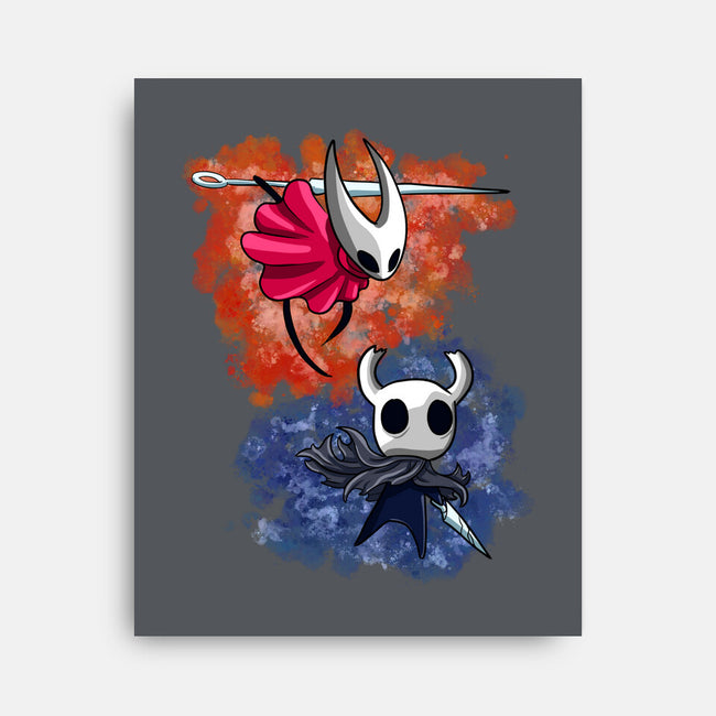 Friend Or Enemy-none stretched canvas-nickzzarto