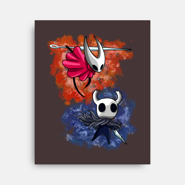 Friend Or Enemy-none stretched canvas-nickzzarto