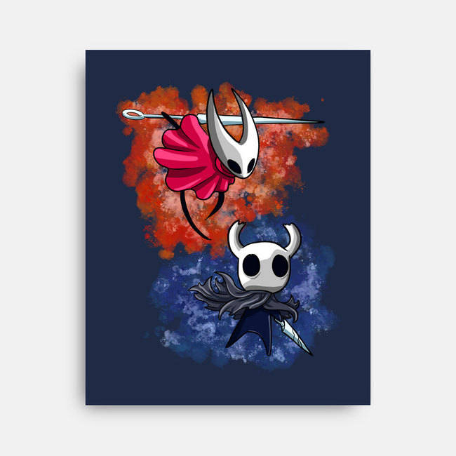 Friend Or Enemy-none stretched canvas-nickzzarto