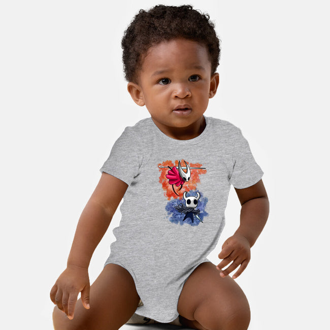 Friend Or Enemy-baby basic onesie-nickzzarto