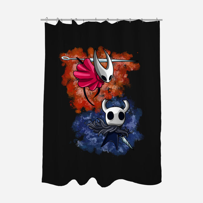 Friend Or Enemy-none polyester shower curtain-nickzzarto