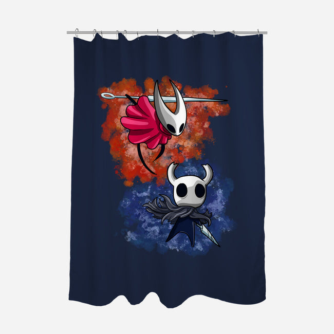 Friend Or Enemy-none polyester shower curtain-nickzzarto