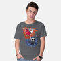 Friend Or Enemy-mens basic tee-nickzzarto