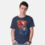 Friend Or Enemy-mens basic tee-nickzzarto