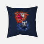 Friend Or Enemy-none non-removable cover w insert throw pillow-nickzzarto