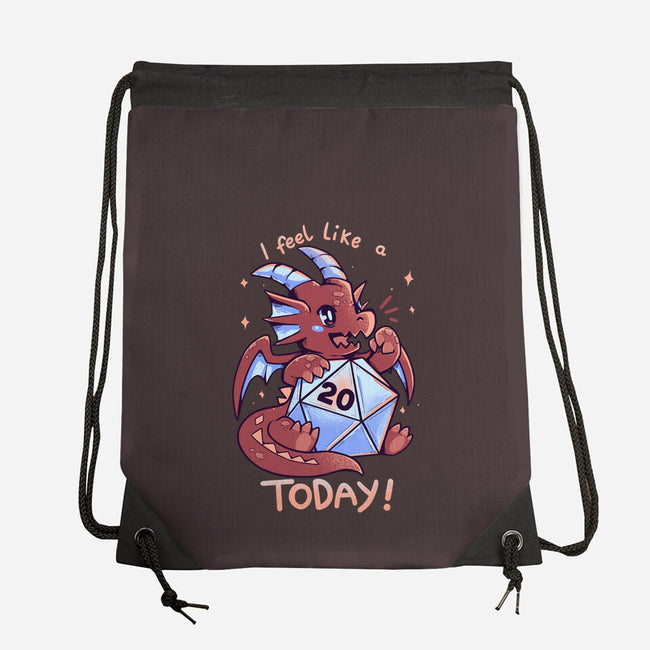Rolled A 20 Today-none drawstring bag-TechraNova