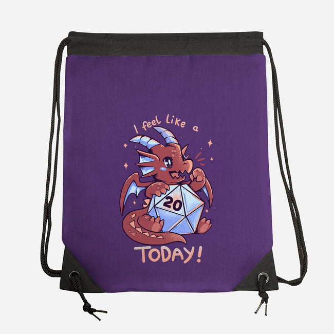 Rolled A 20 Today-none drawstring bag-TechraNova