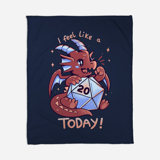 Rolled A 20 Today-none fleece blanket-TechraNova