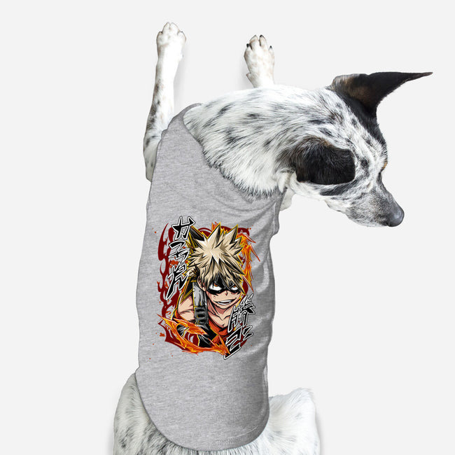Katsuki Bakugo-dog basic pet tank-Duardoart