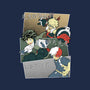 Hero Team-none polyester shower curtain-Astrobot Invention