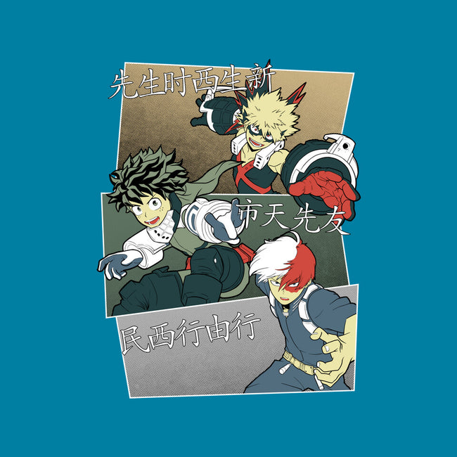 Hero Team-none glossy sticker-Astrobot Invention