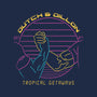Tropical Getaways-mens basic tee-rocketman_art