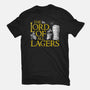 The Lord Of All Lagers-womens fitted tee-rocketman_art