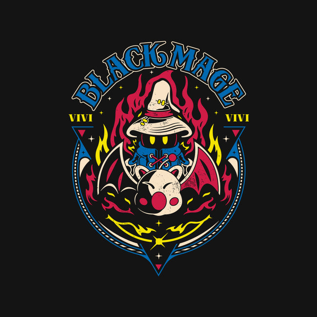 Black Mage And Kupo-youth basic tee-Logozaste