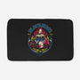Black Mage And Kupo-none memory foam bath mat-Logozaste