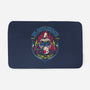 Black Mage And Kupo-none memory foam bath mat-Logozaste