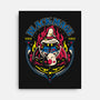 Black Mage And Kupo-none stretched canvas-Logozaste