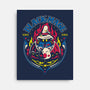 Black Mage And Kupo-none stretched canvas-Logozaste