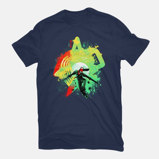 Chainsaw Rage-youth basic tee-IKILO