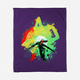 Chainsaw Rage-none fleece blanket-IKILO