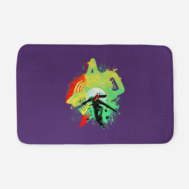 Chainsaw Rage-none memory foam bath mat-IKILO