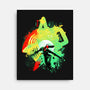 Chainsaw Rage-none stretched canvas-IKILO