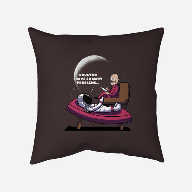 Problems-none non-removable cover w insert throw pillow-fanfabio