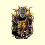 Death Cube-none removable cover w insert throw pillow-Conjura Geek